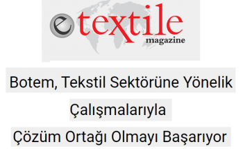 E-Textile Magazine Röportajimiz